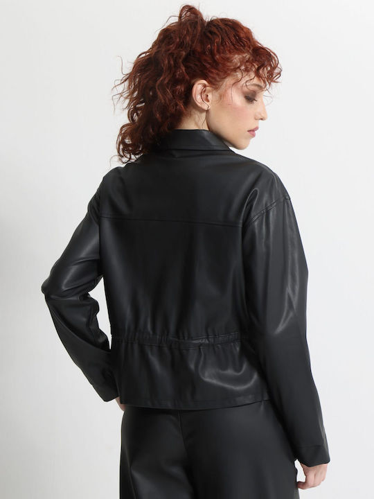 Women's Lifestyle Jacket for Winter Black
