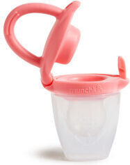 Munchkin Pink Silicone Baby Feeder For 4+ Months