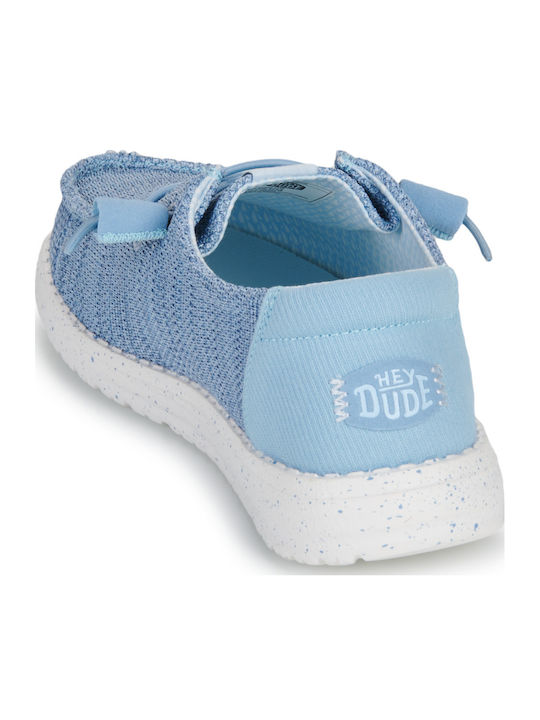Wendy Women's Moccasins in Blue Color