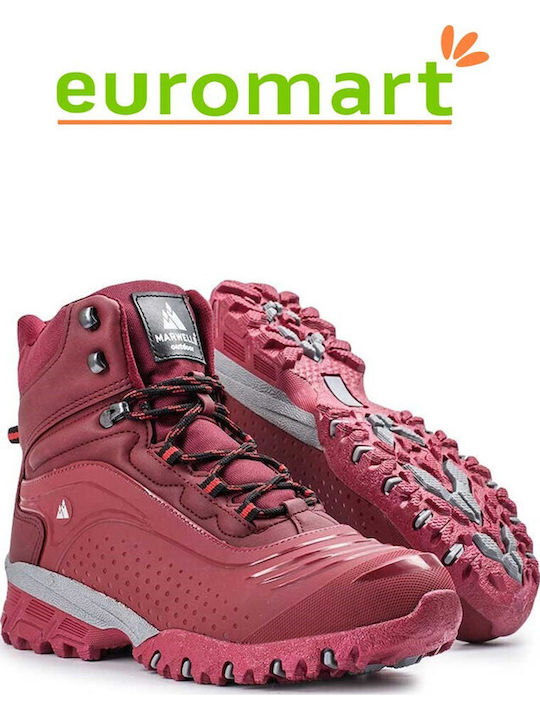 Marwells Herren Wanderschuhe Bordeaux