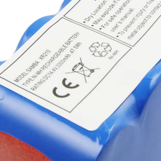Avizar Nimh 14.4v Battery Samba Xr210 Vacuum Cleaner 3300mah Blue