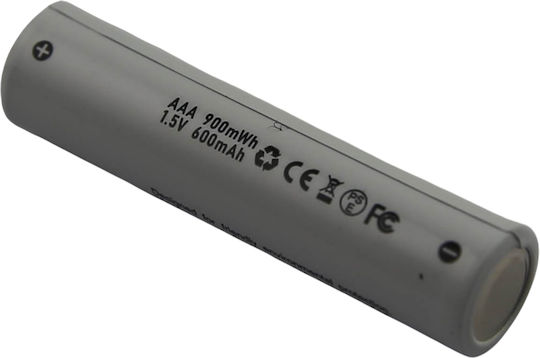 Avizar Aaa Battery Usb-c Charging Port Li-ion 1.5v 600mah 0.9wh Rechargeable White