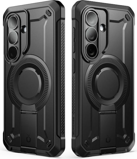 Supcase С пълно покритие (360°) Силикон / Пластмаса Черен (Galaxy S26)