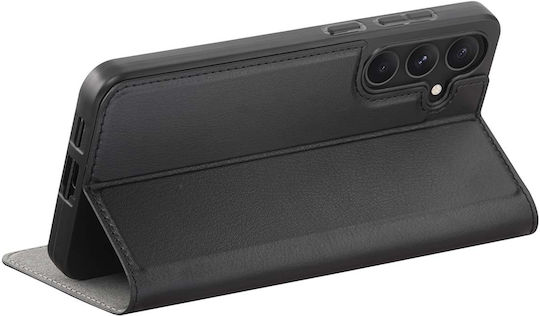 Dbramante1928 Wallet Case Galaxy S24 Oslo Series Card Slots Stand Black