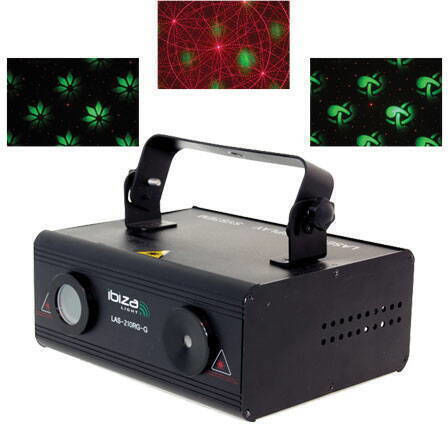 Ibiza Light Laser 150mw Red + 60mw Green Dmx Graphic
