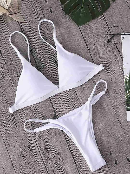 Bikini Slip Λευκό