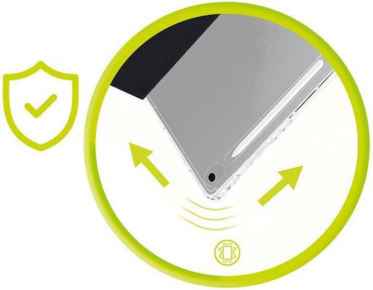 Mobile Origin Flip Cover Transparena (Galaxy Tab S10 FE)