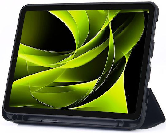 Mobile Origin Flip Cover Περιστρεφόμενη Ανθεκτική Μαύρη (iPad Air 11" M2 2024/M3 2025)