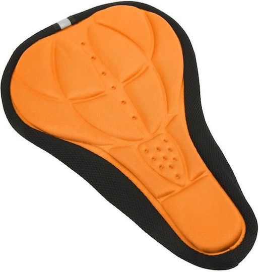 Edman Avx-rw5d Universal Gel Seat Cover Bicycle Orange