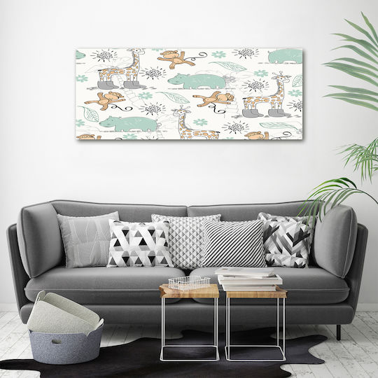 Tulup Kinder Wandkunst 125x50cm Kein Rahmen