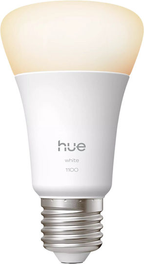 Philips Smart Λάμπα Philips Hue LED 9.5W για Ντουί E27 Θερμό Λευκό 1100lm Dimmable