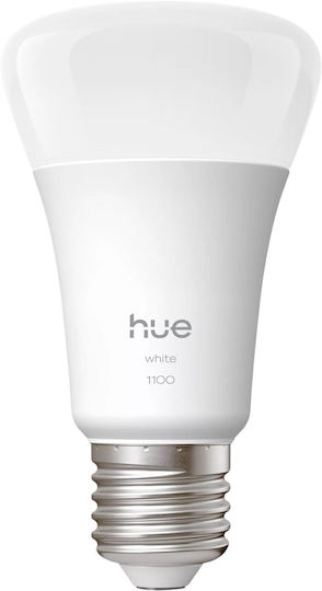 Philips Smart Λάμπα Philips Hue LED 9.5W για Ντουί E27 Θερμό Λευκό 1100lm Dimmable