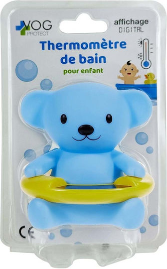Vp Santé Baby Bath Thermometer Digital Display In Koala Shape No Battery Required Blue