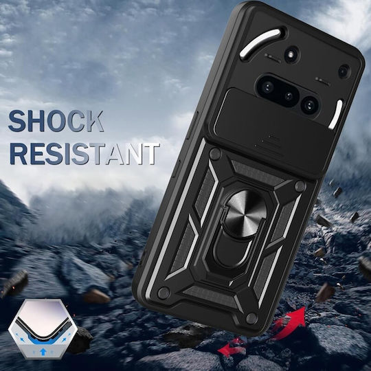 Techsuit Back Cover Albastru (Nothing Phone (3a))