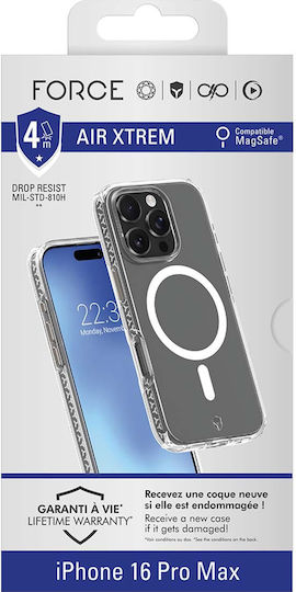 Force Case Husa Magsafe iPhone 16 Pro Max Air Xtrem 4m Ultra Reforțată Sienna