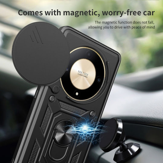 Magnetic Задна корица Черен (Huawei Nova 12i)