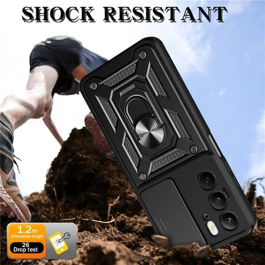 Techsuit Back Cover Μαύρο (Realme C75)