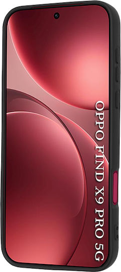 Techsuit Softflex Oppo Find Back Cover Silicone Black (Oppo Find X9 Pro)