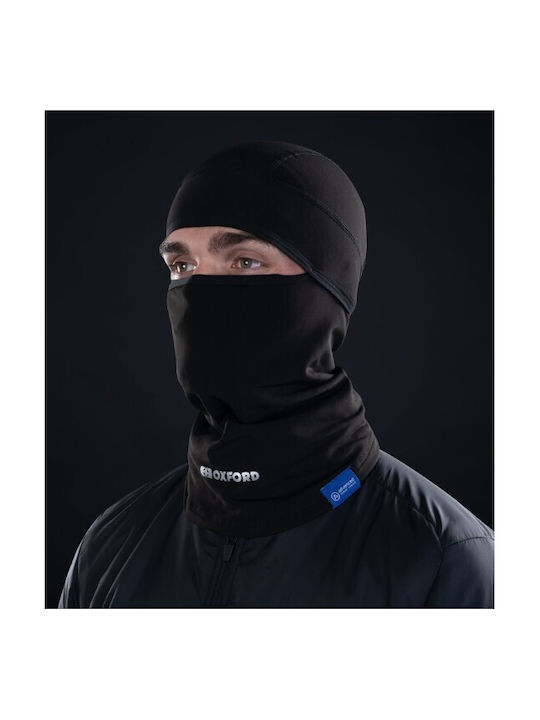 Oxford Full Face Μπαλακλάβα Αναβάτη Μοτοσυκλέτας Fleece Μαύρο Χρώμα