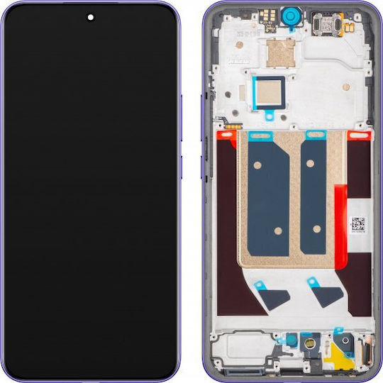 Realme Οθόνη με Μηχανισμό Αφής για 14 Pro+ (Μωβ)