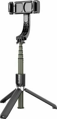 Ugreen Tripod Selfie Stick Bluetooth Μαύρο
