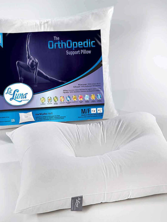 La Luna Orthopedic Μαξιλάρι Ύπνου Polyester Ανατομικό 50x70cm