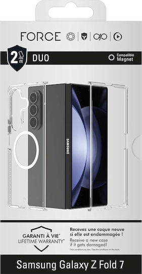 Force Case Double Case Galaxy Z Fold 7 Ultra Reinforced 2 M Sienna