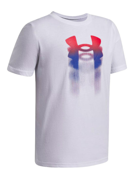 Παιδικό T-shirt Λευκό Logo