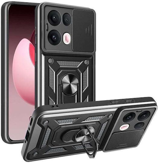 Magnetic Back Cover Black (Oppo Reno13 Pro)