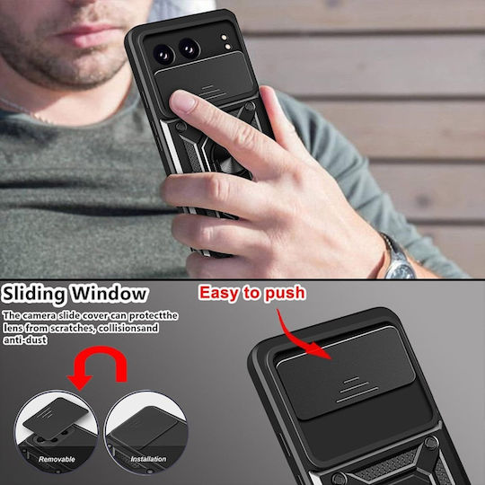 Magnetic Back Cover Negru (OnePlus Nord 4)