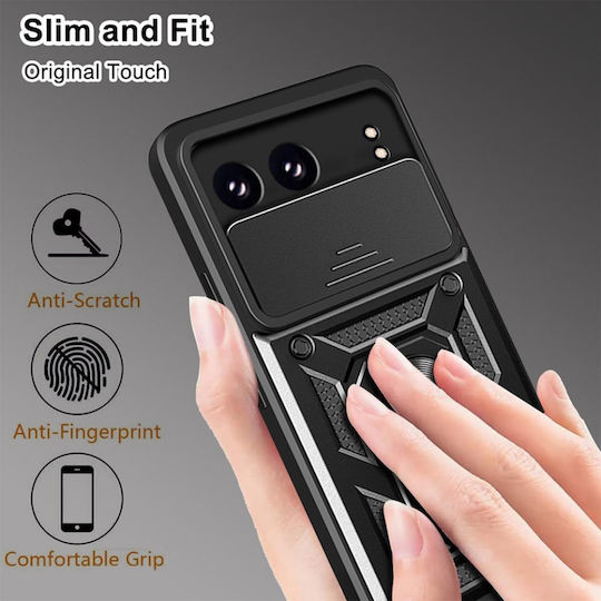 Magnetic Back Cover Negru (OnePlus Nord 4)