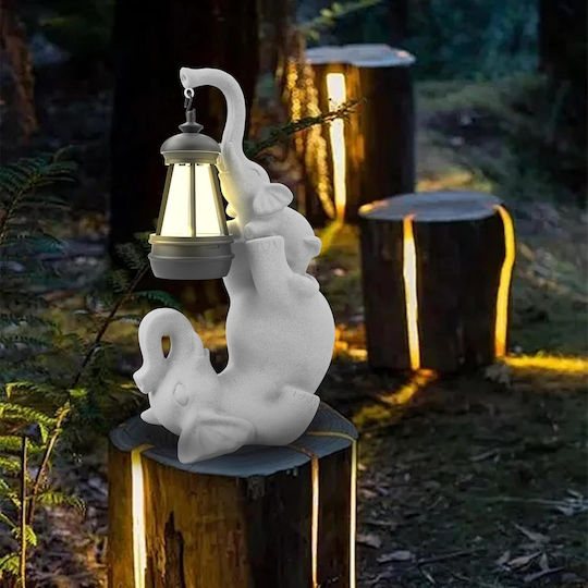 Figurine Lampă Solară Lanternă cu Senzor de Mișcare și Fotocelulă
