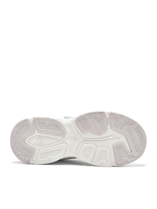 Kinder Sneakers mit Klettverschluss Weiß