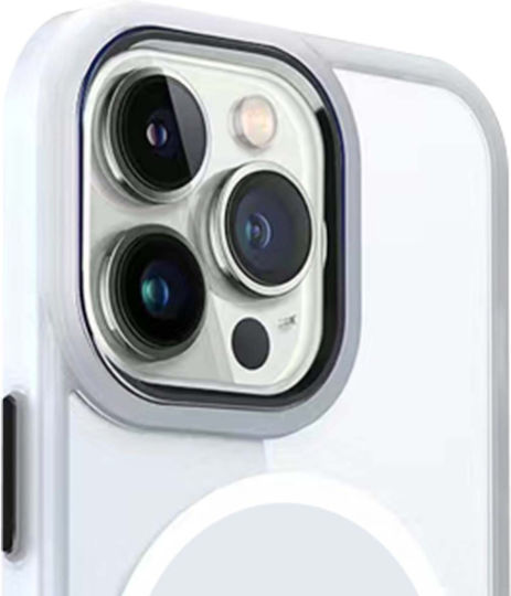 Jaym Stoßstange Hülle für iPhone 17 Pro Max Magsafe Stoßfest Weiß