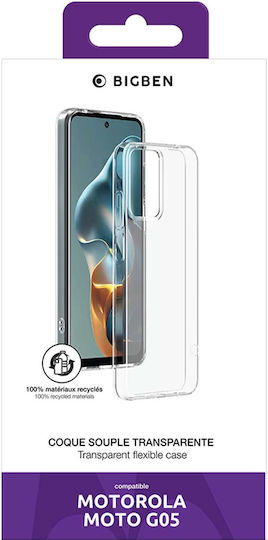Bigben Connected Eco-friendly Flexible Case Motorola Moto G05 Sienna