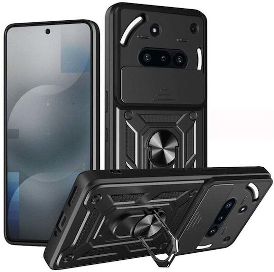 Techsuit Back Cover Negru (Nothing Phone (3a))
