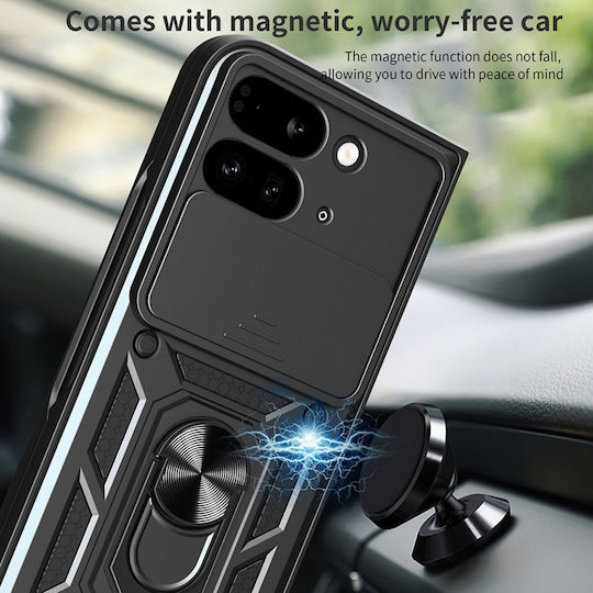 Magnetic Back Cover Μπλε (Google Pixel 9 Pro Fold)