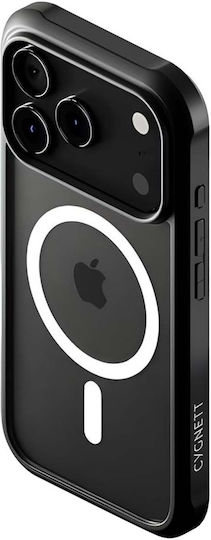 Cygnett Magtitan Magsafe Пълно Калъфче Iphone 17 Pro 9h Протектор На Екран Прозрачен Черен