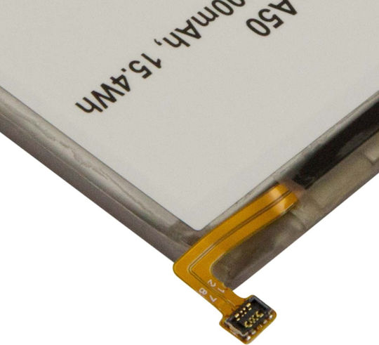 Avizar Handy-Akku Galaxy A50 Li-Polymer 3.85V 4000mAh 15.4Wh Silber