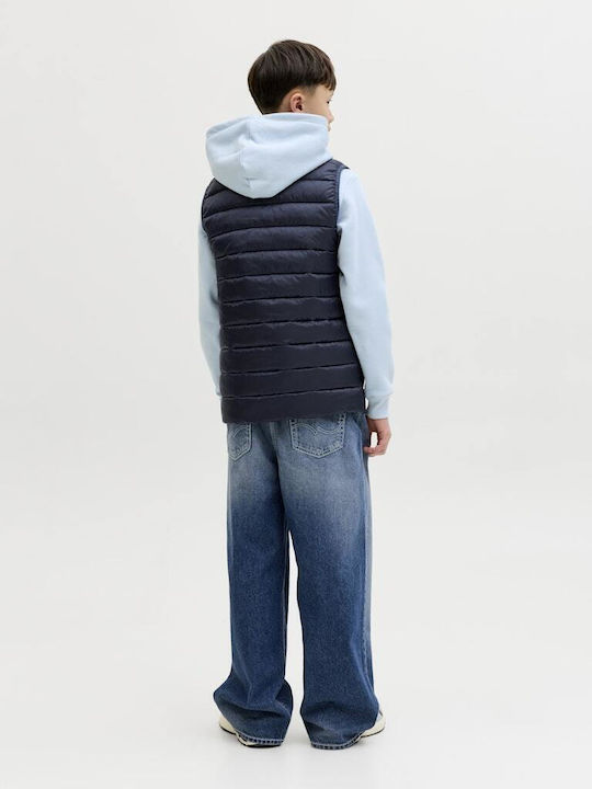 Kinder Freizeitjacke Ärmellos Blau