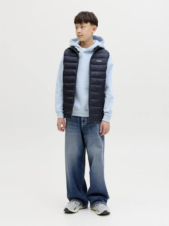 Kinder Freizeitjacke Ärmellos Blau