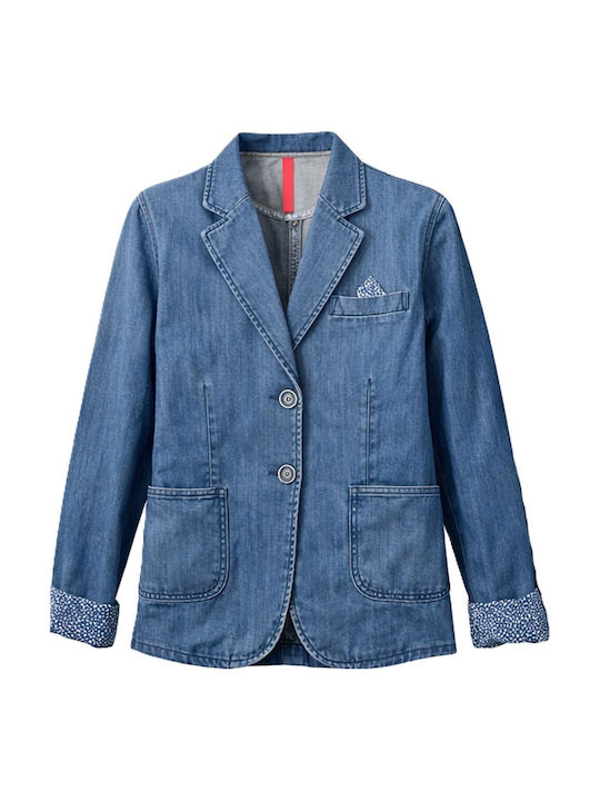 Street Gang Sg3815 Denim Blazer