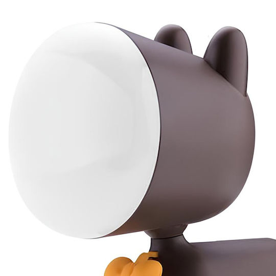 Techkidz Kinder Tischlampe Hund Kunst Modell Braun