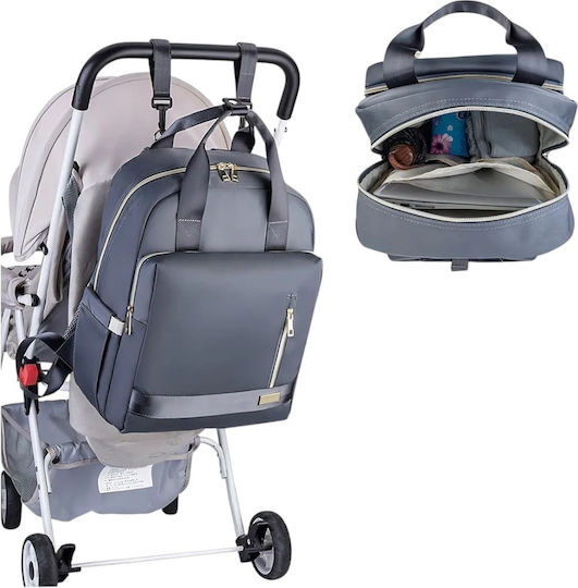 Lequeen Diaper Bag Gray