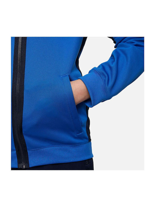 Athletic Kids Cardigan Dri-Fit Knitted Blue Academy