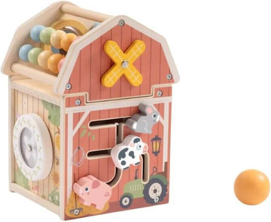 Tooky Toys Παιχνίδι Ταξινόμησης Σχημάτων από Ξύλο