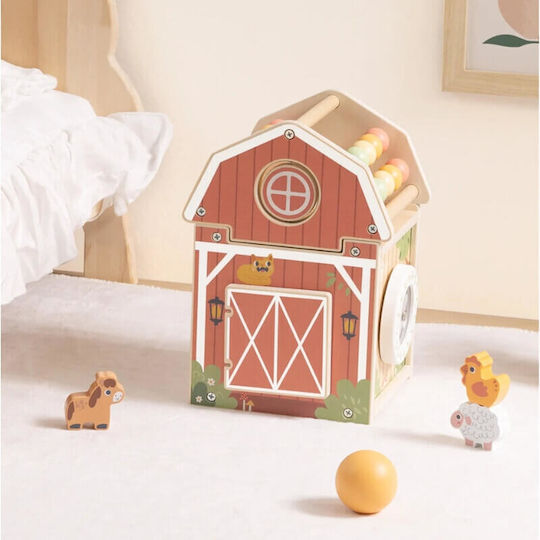 Tooky Toys Παιχνίδι Ταξινόμησης Σχημάτων από Ξύλο