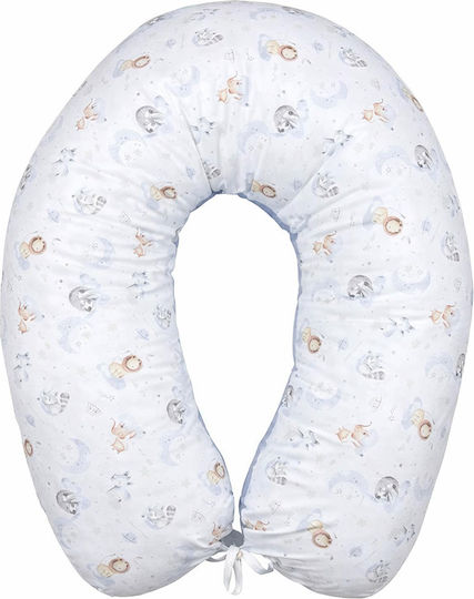 Baby Star Μαξιλάρι Εγκυμοσύνης & Θηλασμού Λευκό 58cm