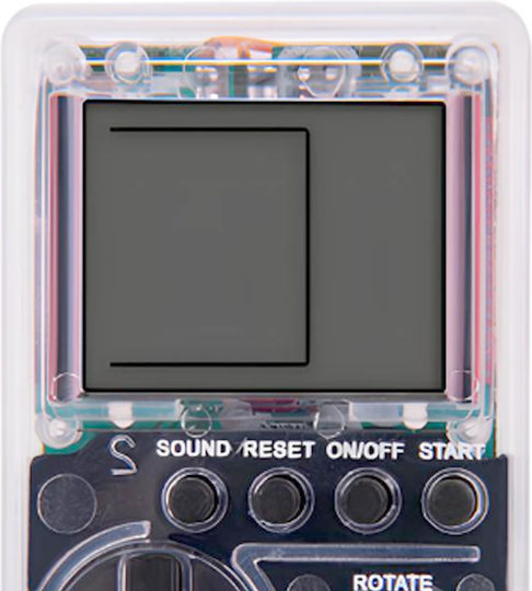 Techkidz Mini Video Game 26in1 Chainette Transparent