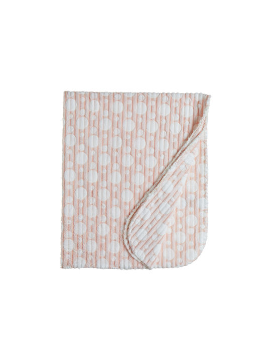 Tender Comforts Blanket Nursery Swaddling Blankets Pink with Animal 75x90cm